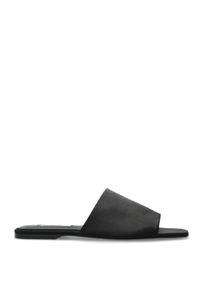Palm Angels Leather slides with logo | Women's Shoes | Vitkac